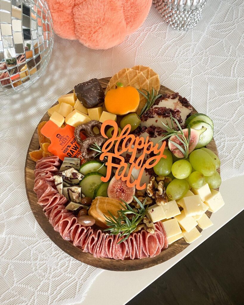 Fall Charcuterie board