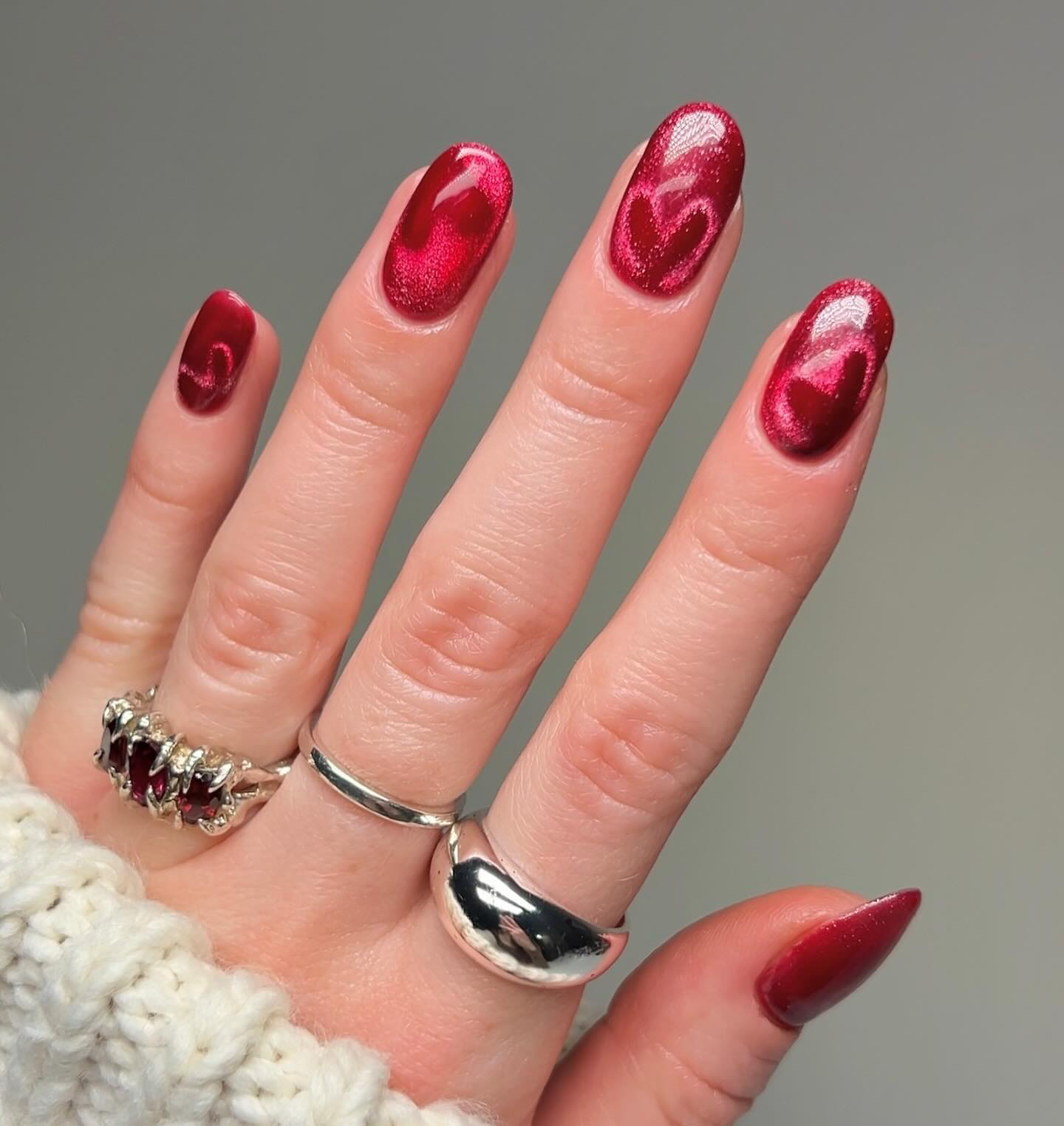 Adorable Valentines Day Nail Designs For Short Nails